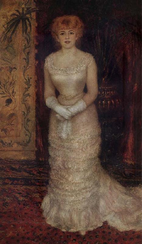 Pierre-Auguste Renoir Portrait of the Actress Jeanne Samary Sweden oil painting art